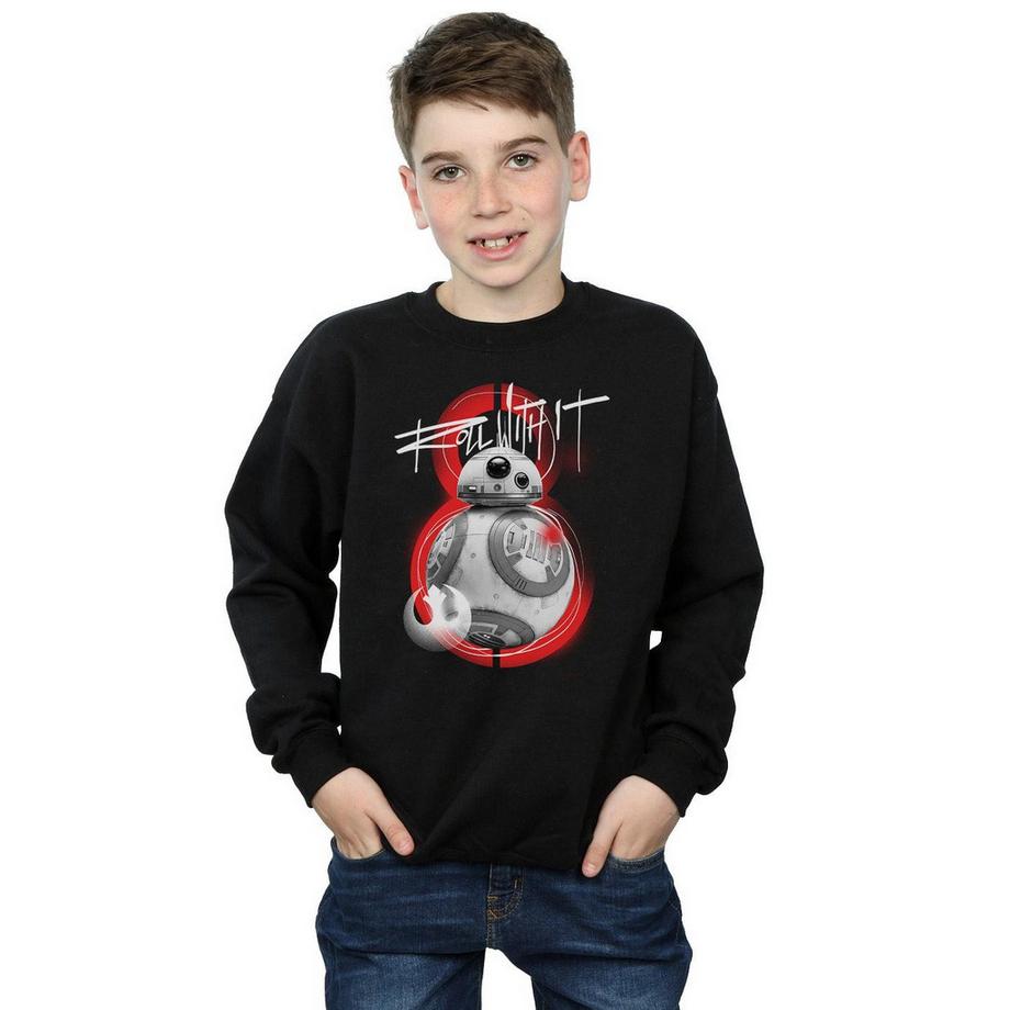 STAR WARS  The Last Jedi Roll With It Sweatshirt 