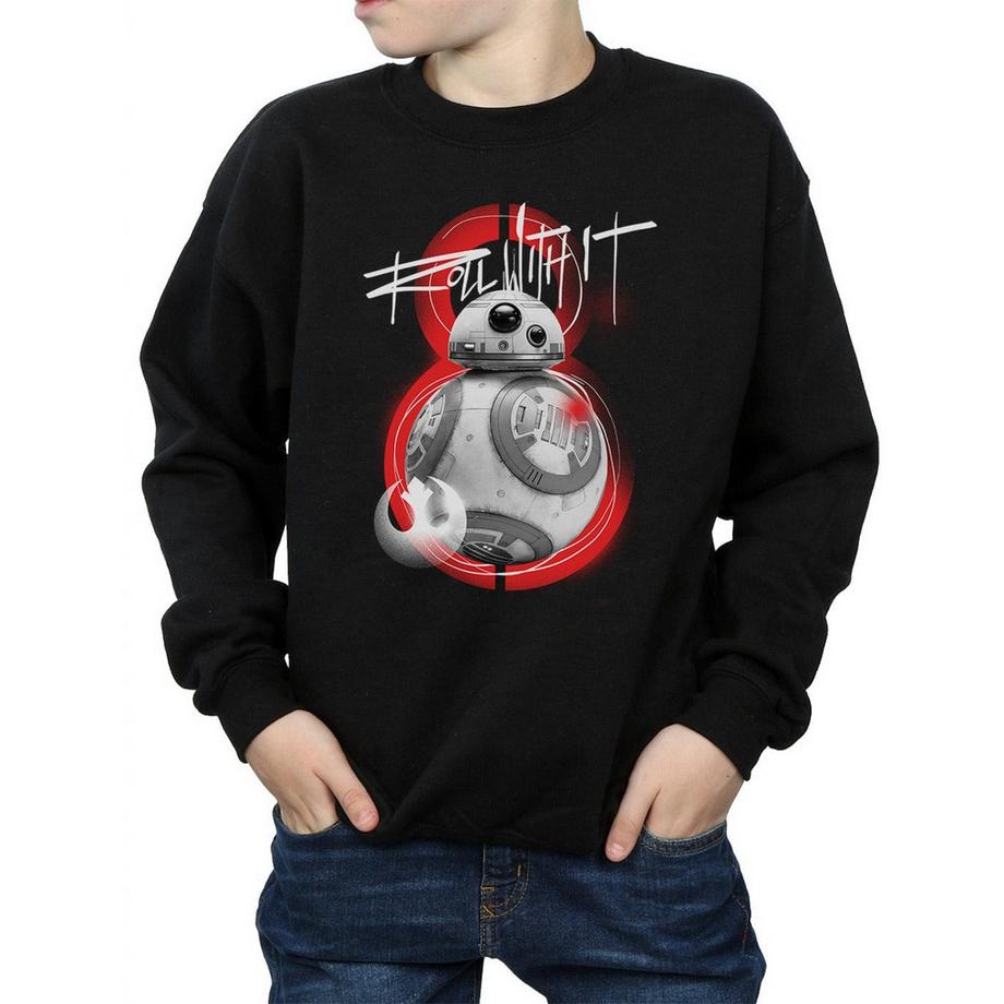 STAR WARS  The Last Jedi Roll With It Sweatshirt 