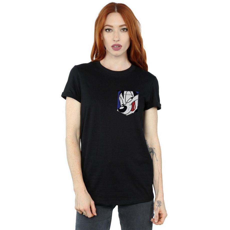 LOONEY TUNES Sylvester Pocket T-Shirt  