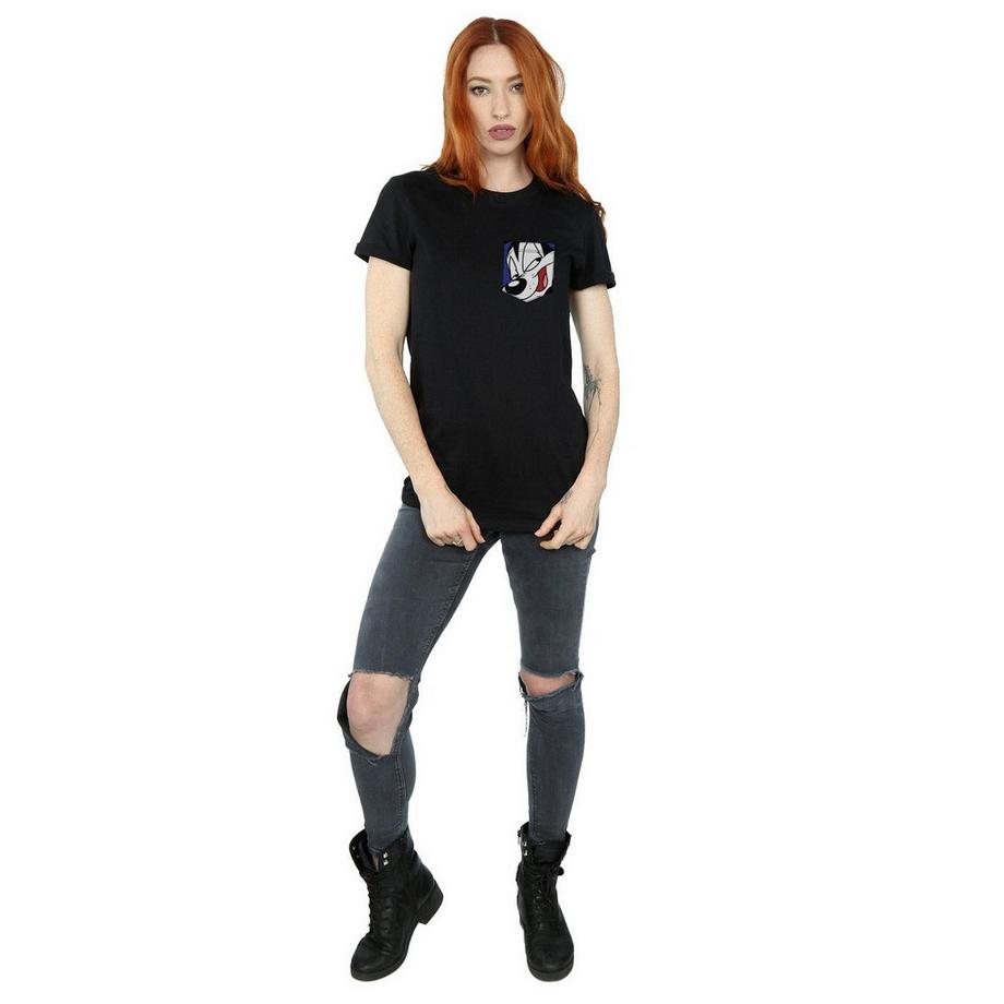 LOONEY TUNES Sylvester Pocket T-Shirt  