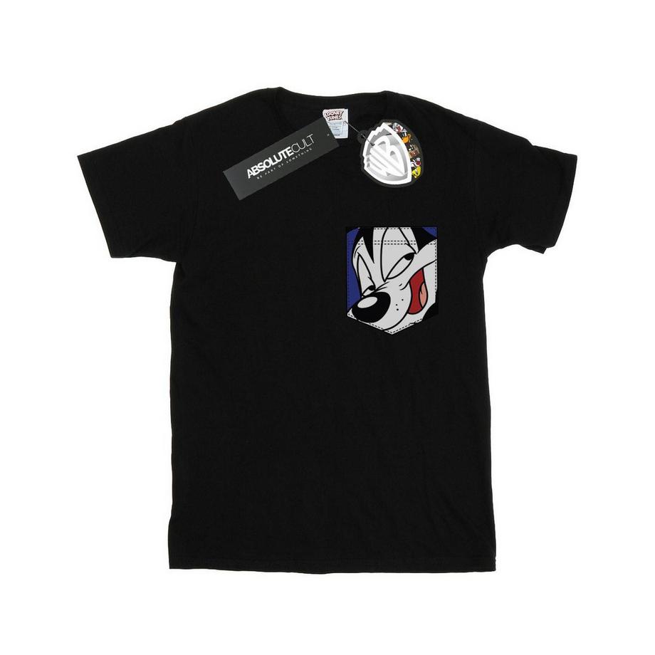 LOONEY TUNES Sylvester Pocket T-Shirt  