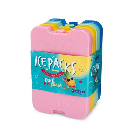 Yumbox Yumbox Eis Packs Kühlakkus 4er Set Mehrfarbig  