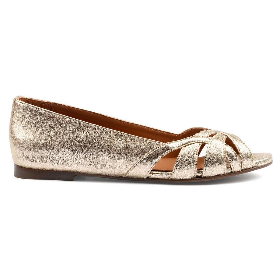 Maison Toufet Chiara Peep Toe Ballerinas  