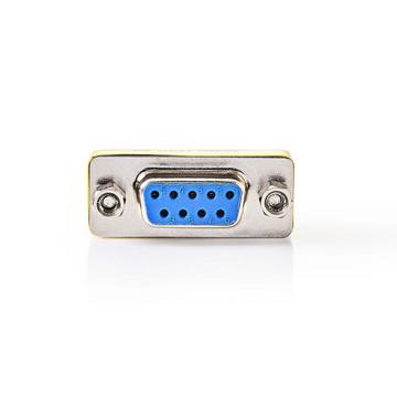 Adattatore seriale | Adattatore | D-SUB 9-Pin femmina | D-SUB 9-Pin femmina | Nichelato | Metallo | Involucro