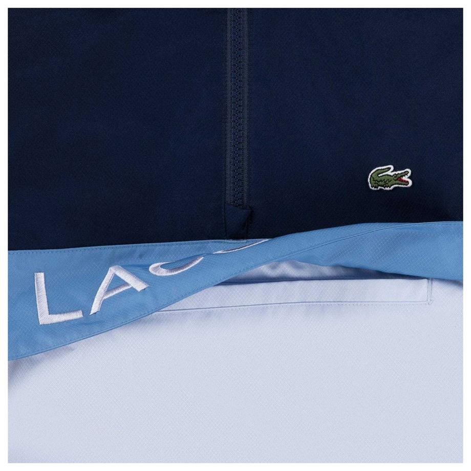 LACOSTE Giacca a Vento con Cappuccio Blocchi di Colore  