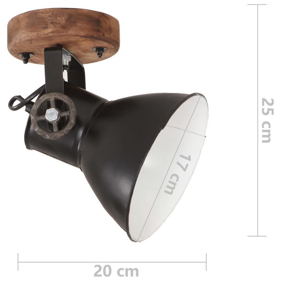 VidaXL Wandleuchte eisen  