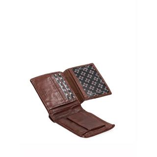 Sergio Valentini Portafoglio in Pelle Intrecciata  