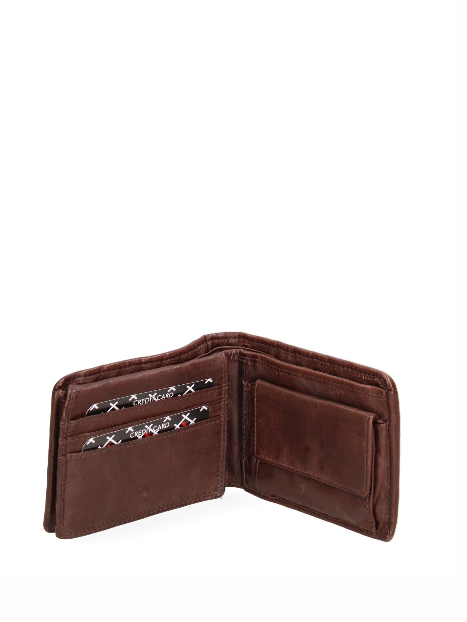 Sergio Valentini Portafoglio in Pelle Intrecciata  