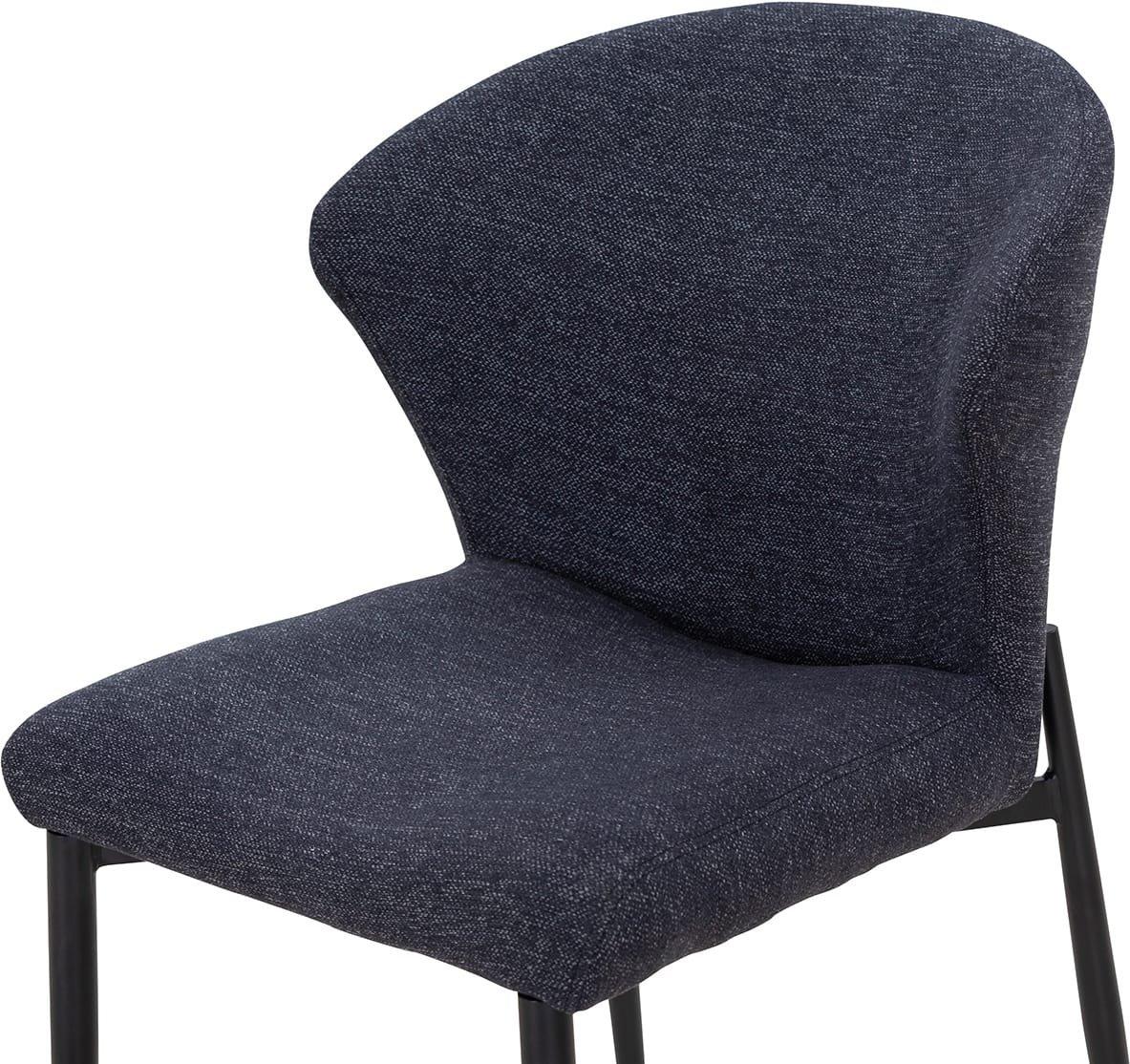 mutoni Chaise de salle à manger Frustix anthracite (lot de 2)  