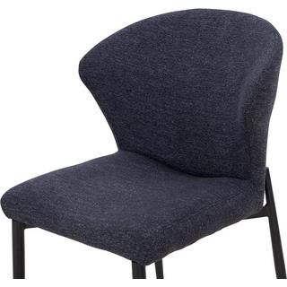 mutoni Chaise de salle à manger Frustix anthracite (lot de 2)  