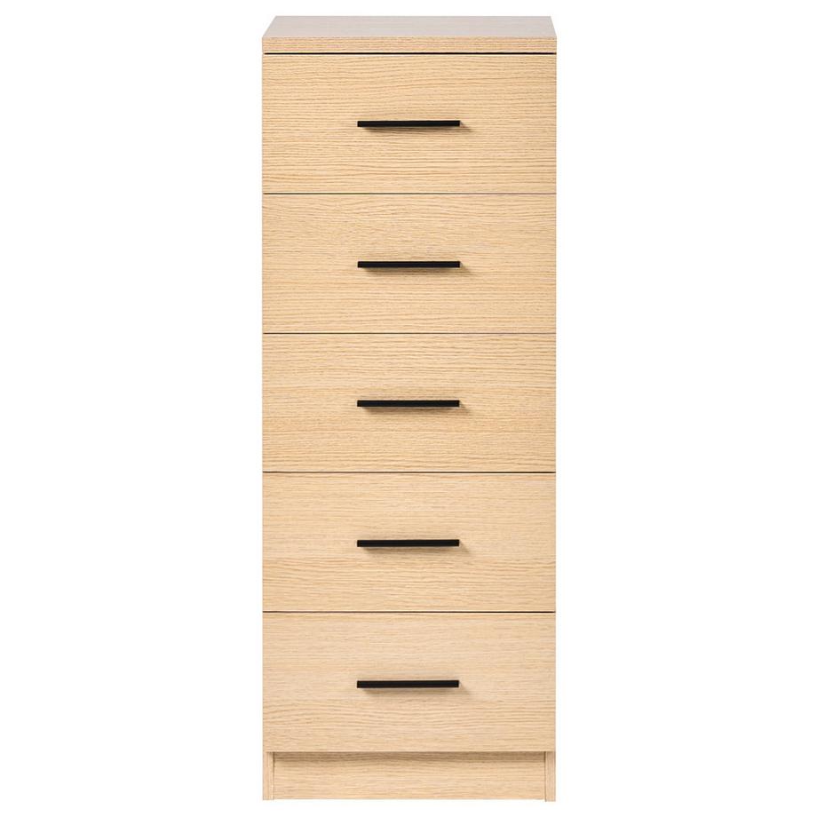 Beliani Commode à 5 tiroirs en MDF Scandinave KITIMAT  