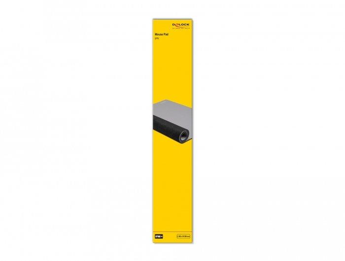 DeLock  Tappetino per mouse 900 x 500 x 2 mm grigio 