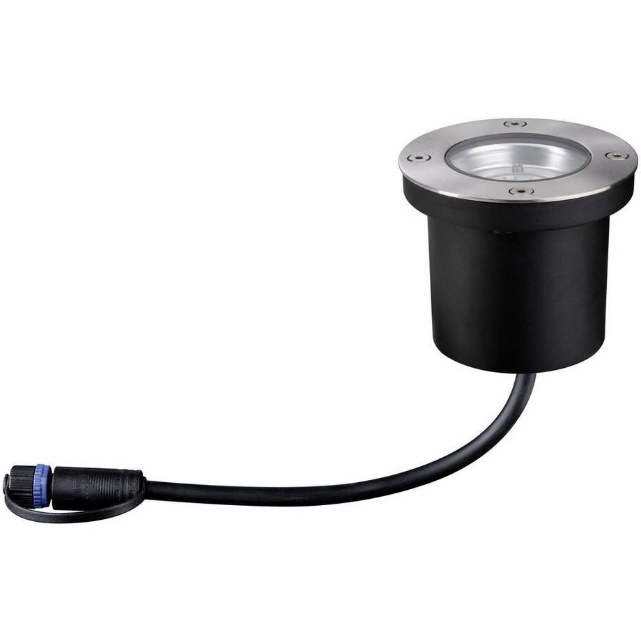 Paulmann Luminaire encastré enfichable et à base Shine rond IP65 3000K3.6W 24V  