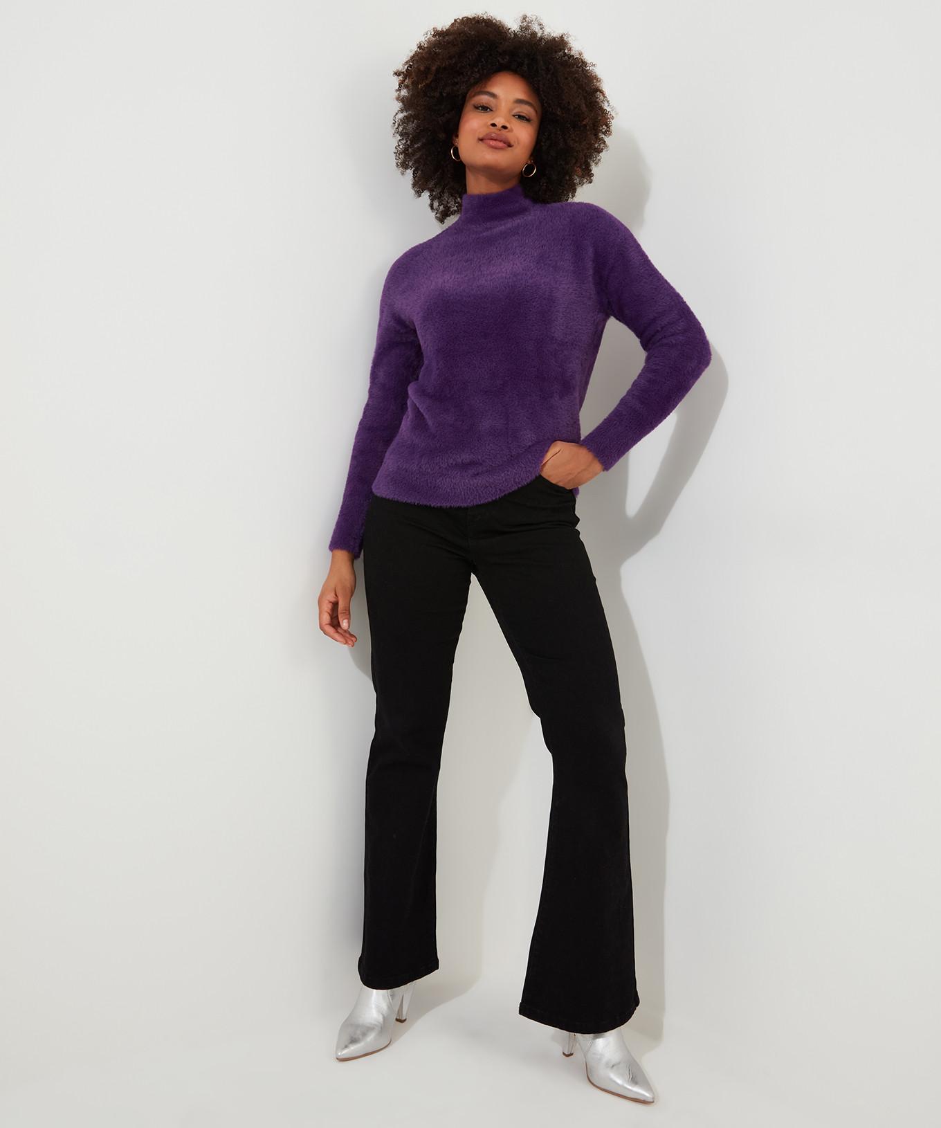 Joe Browns  Flauschiger Pullover mit hohem Halsausschnitt 