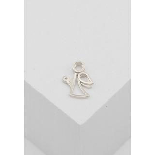 MUAU Schmuck  Pendentif ange en or blanc 750 diamant 0,0075ct. 13x11mm 