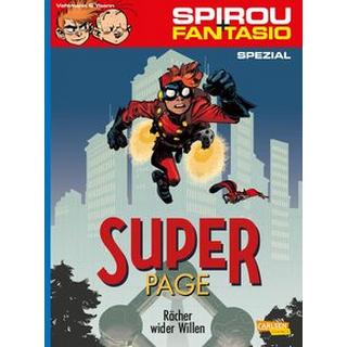 Spirou und Fantasio Spezial 29: Der Superpage 1 Vehlmann, Fabien; Yoann (Illustrationen); Le Comte, Marcel (Übersetzung) Gebundene Ausgabe 