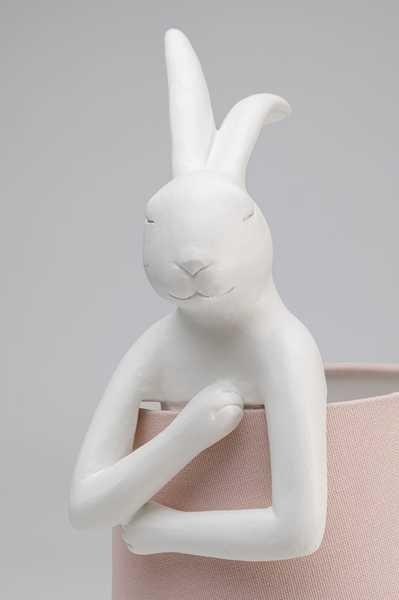 KARE Design Tischleuchte Animal Rabbit rosa 50  