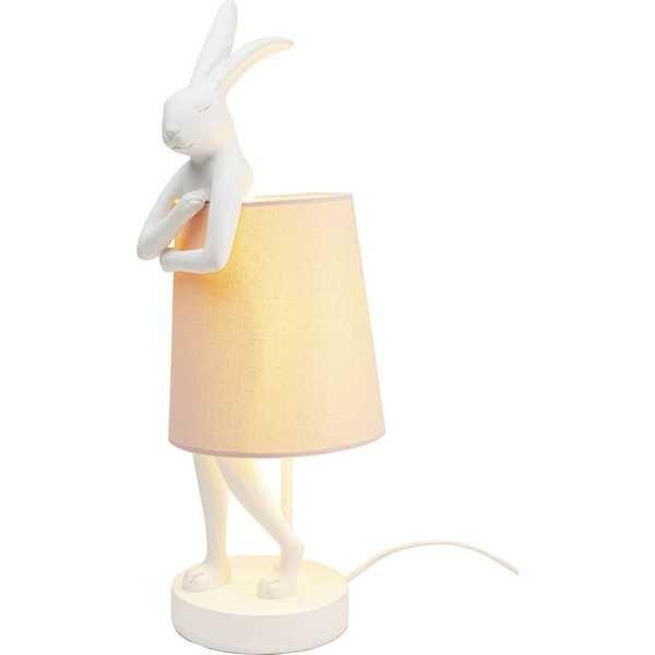 KARE Design Lampe à poser Animal Lapin rose années 50  