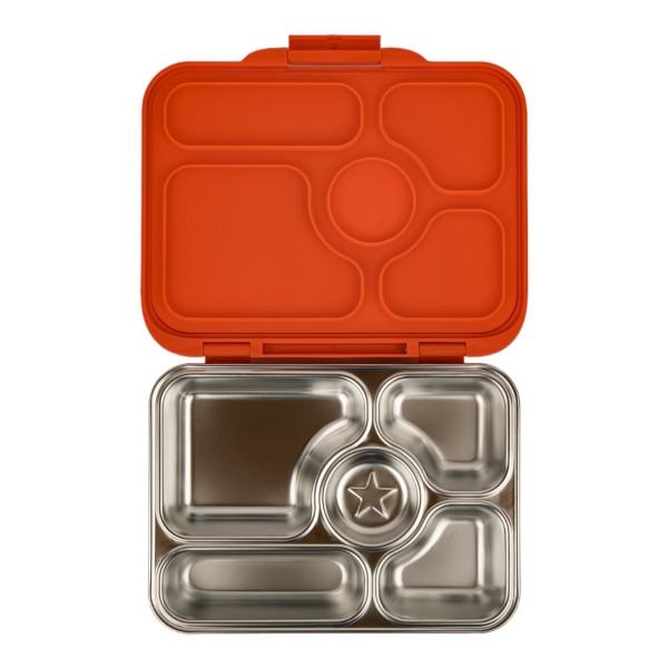 Yumbox Yumbox Presto (5 Unterteilungen) Tango Orange, Edelstahl Lunchbox  