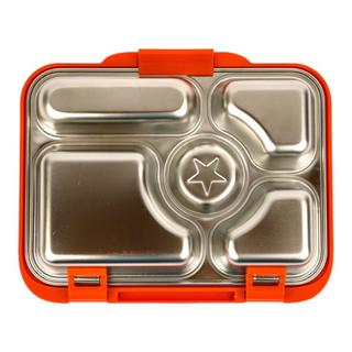 Yumbox Yumbox Presto (5 Unterteilungen) Tango Orange, Edelstahl Lunchbox  