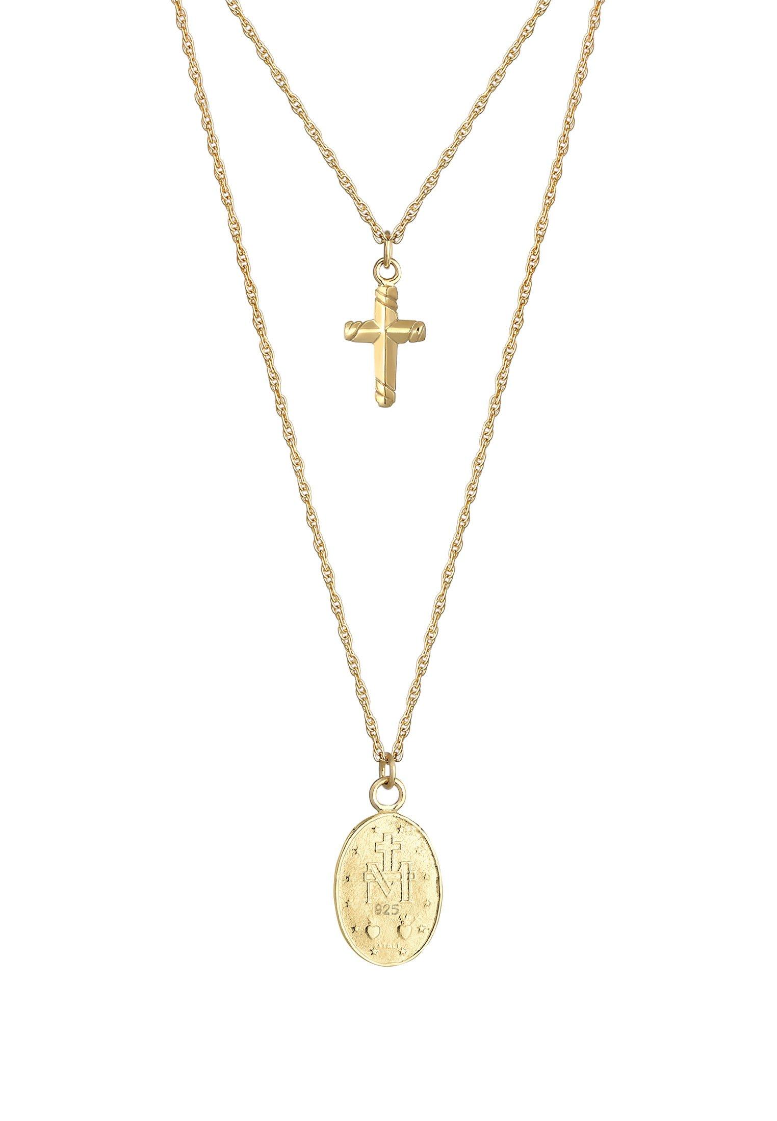 Elli  Collier Image De La Vierge Marie Croix 