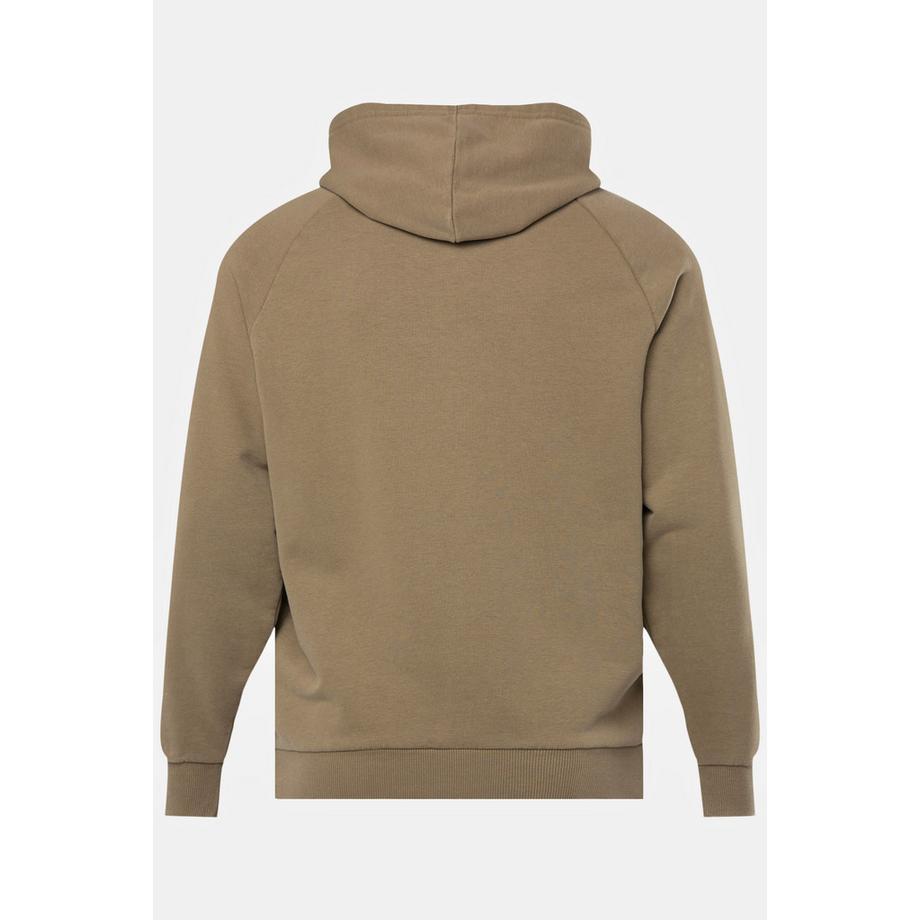 JP1880 Felpa con cappuccio Fitness Maniche lunghe raglan  