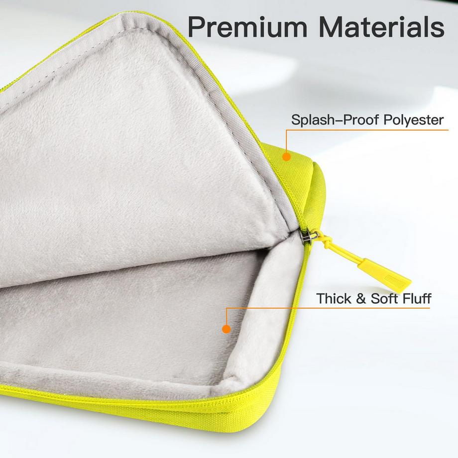 Only-bags.store Wasserdichte Stossfeste Laptoptasche mit Zubehörtasche  