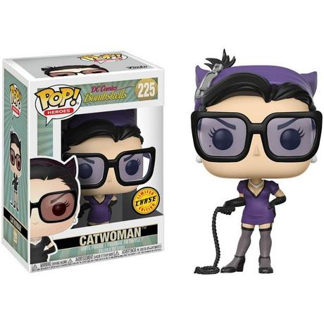 Funko  Funko DC Bombshells POP! Heroes Catwoman Vinyl Figure #225 [Black Dress, Regular Version] 