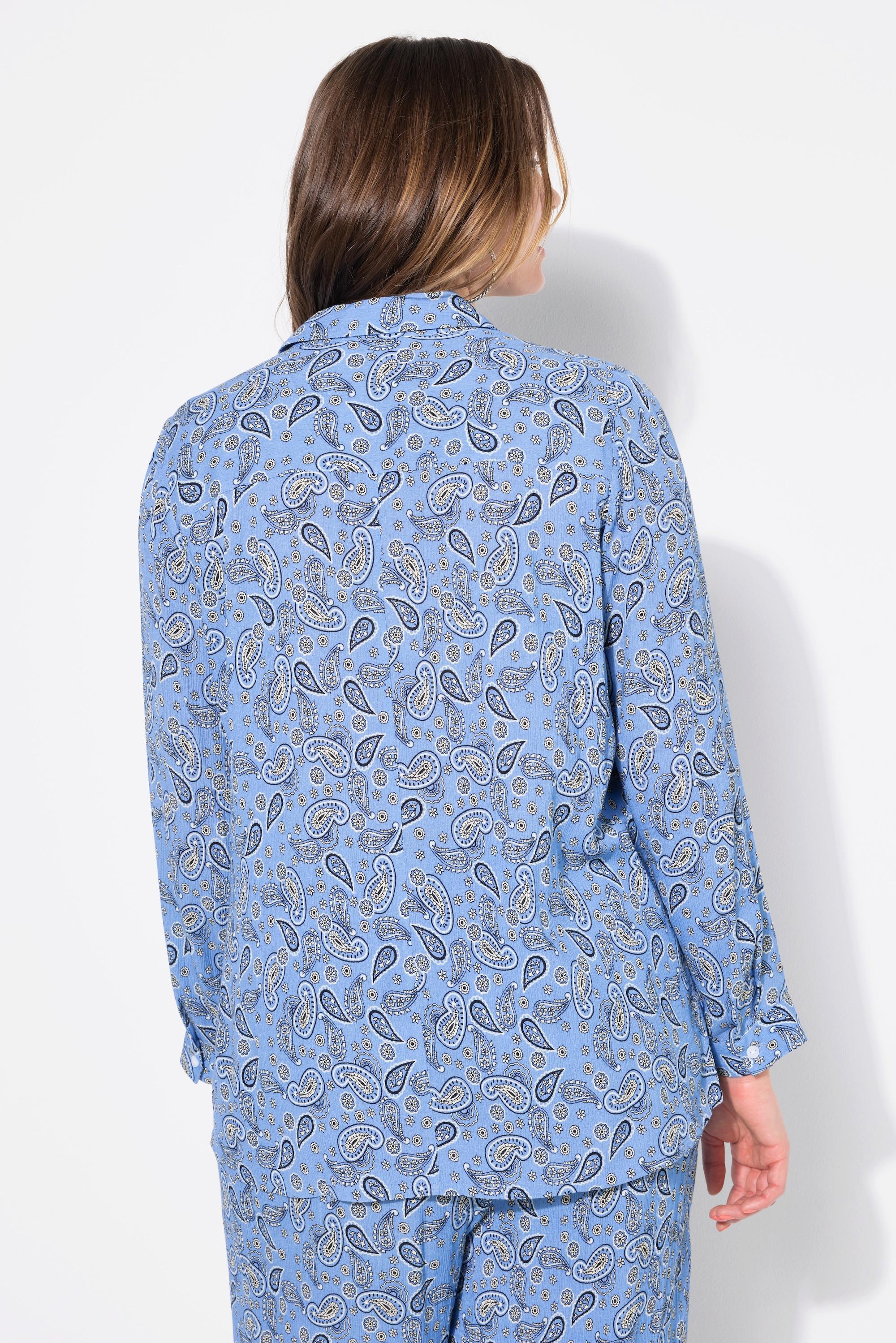 Studio Untold Camicia Taglio Squadrato Stampa Paisley  