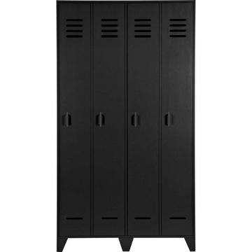 Armoire vestiaire Stijn noir FSC