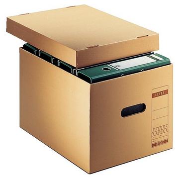 LEITZ Archiv-Schachtel Premium 60810000 braun 335x280x440mm