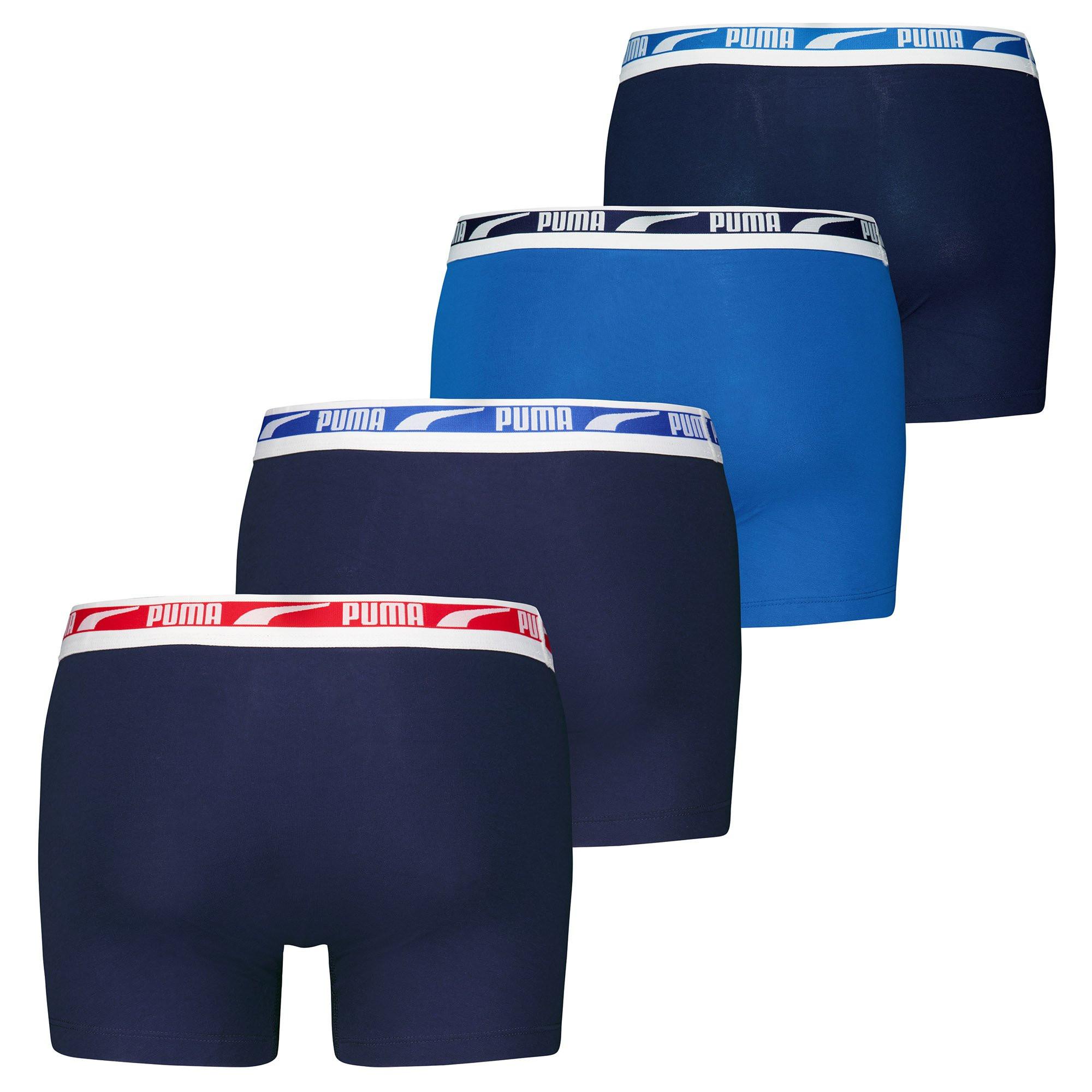 PUMA Everyday Multi Logo Boxers 4 Pièces  