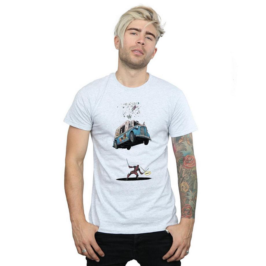 MARVEL Deadpool Gelato Bedrucktes T-Shirt  