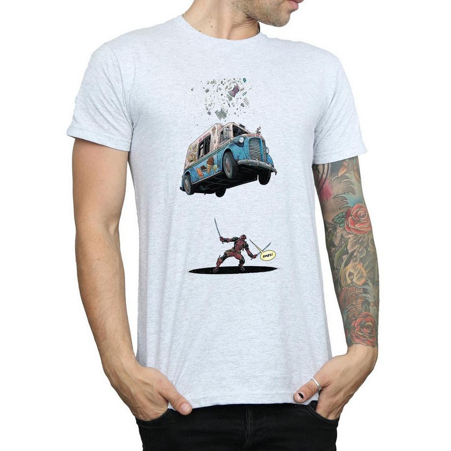 MARVEL Deadpool Gelato Bedrucktes T-Shirt  