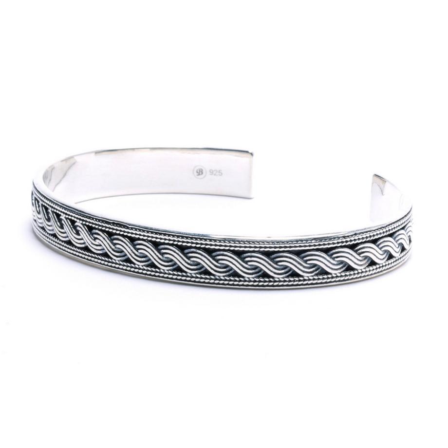 Arwen  Bangle aus reinem 925 Sterling Silber