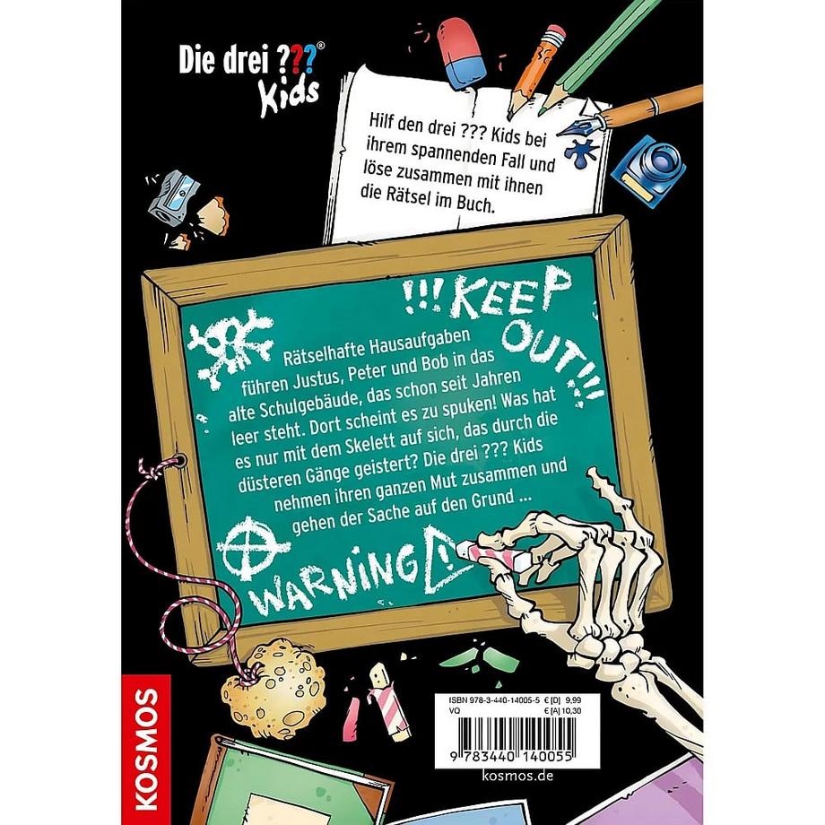 Die drei ??? Kids, Spuk in der Schule Pfeiffer, Boris Gebundene Ausgabe 