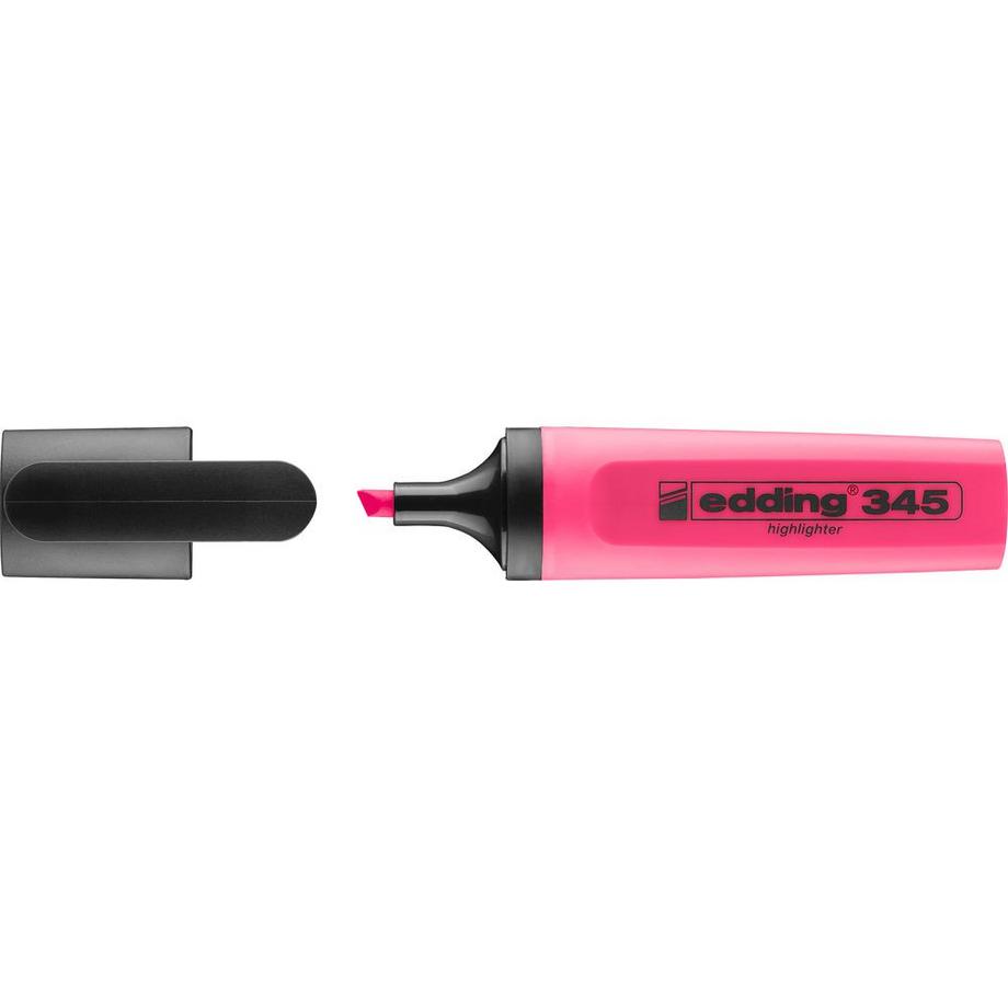 Edding Edding 345 Highlighter Pink (10) evidenziatore  