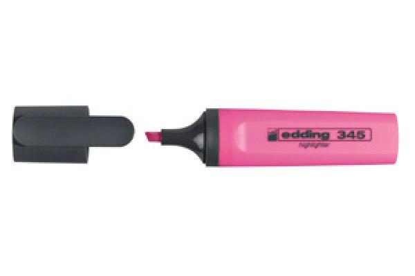 Edding Edding 345 Highlighter Pink (10) evidenziatore  