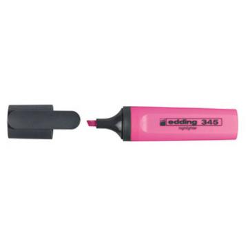 Edding 345 Highlighter Pink (10) evidenziatore