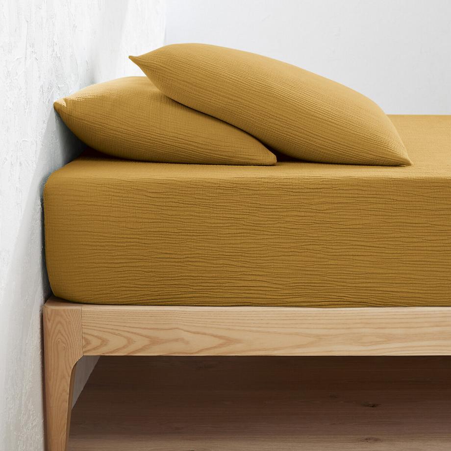 La Redoute Intérieurs Lenzuolo con angoli Kumla in mussola di cotone  