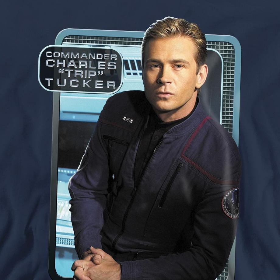 Star Trek Star Trek Enterprise Commander Charles Trip Tucker Sweatshirt  