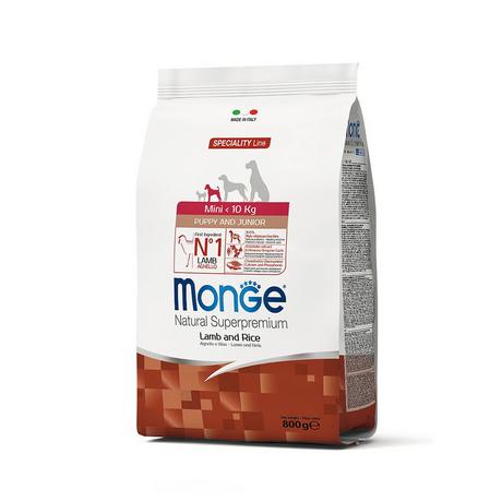 Monge  Linea Speciale per Mini Cucciolo con Agnello 