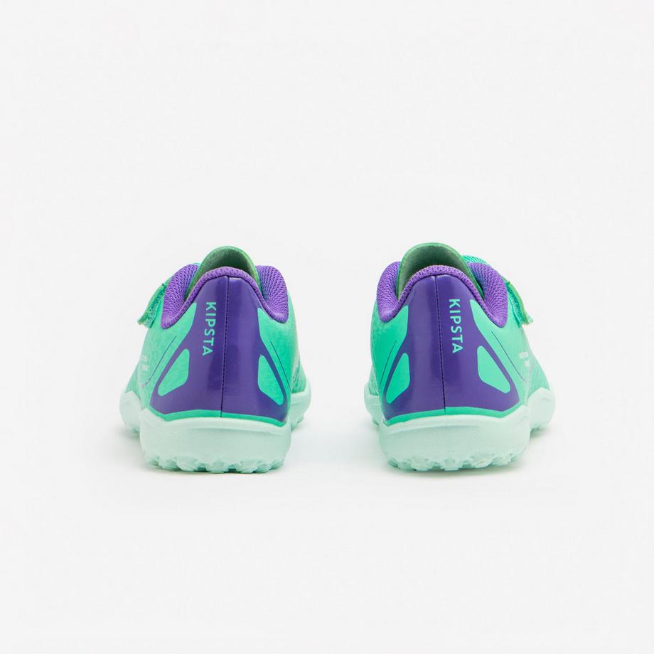 KIPSTA  Scarpe da calcio multi-tacchetti TF bambino con velcro 