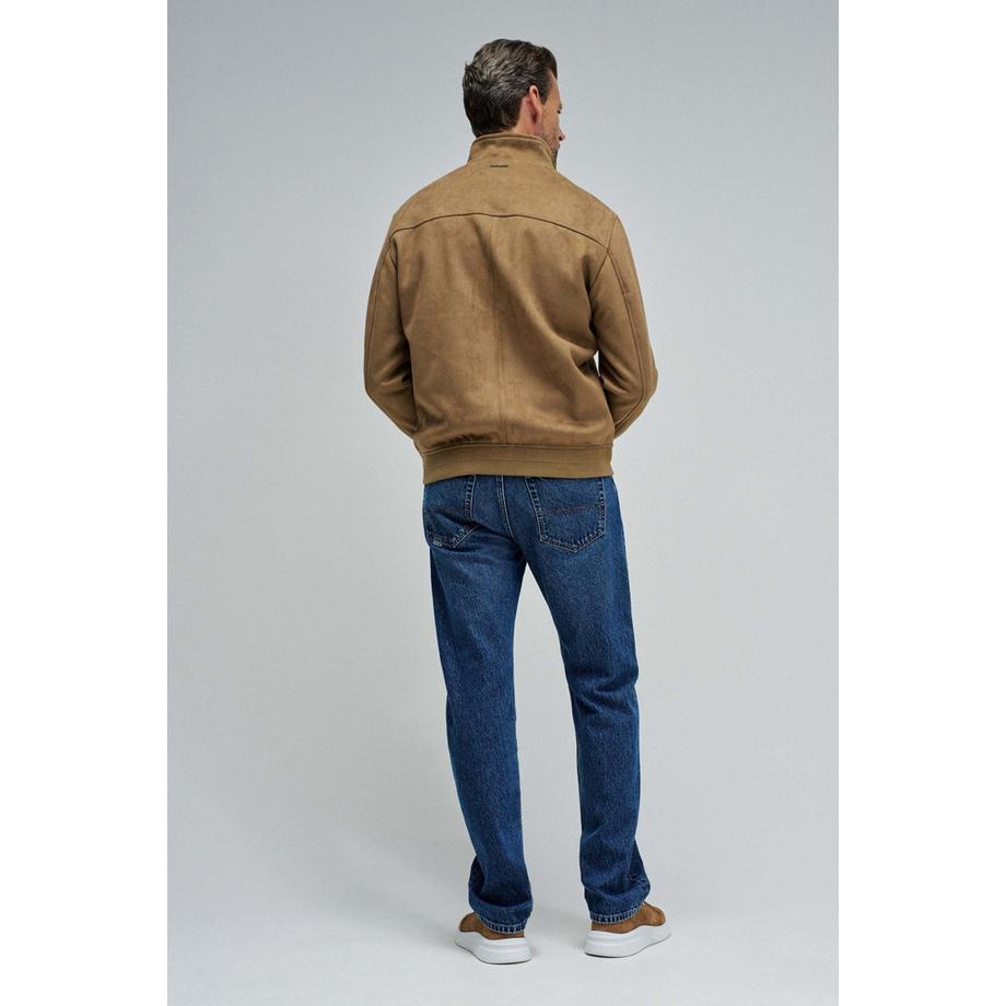 Salsa Veste en simili cuir Faux Suede  