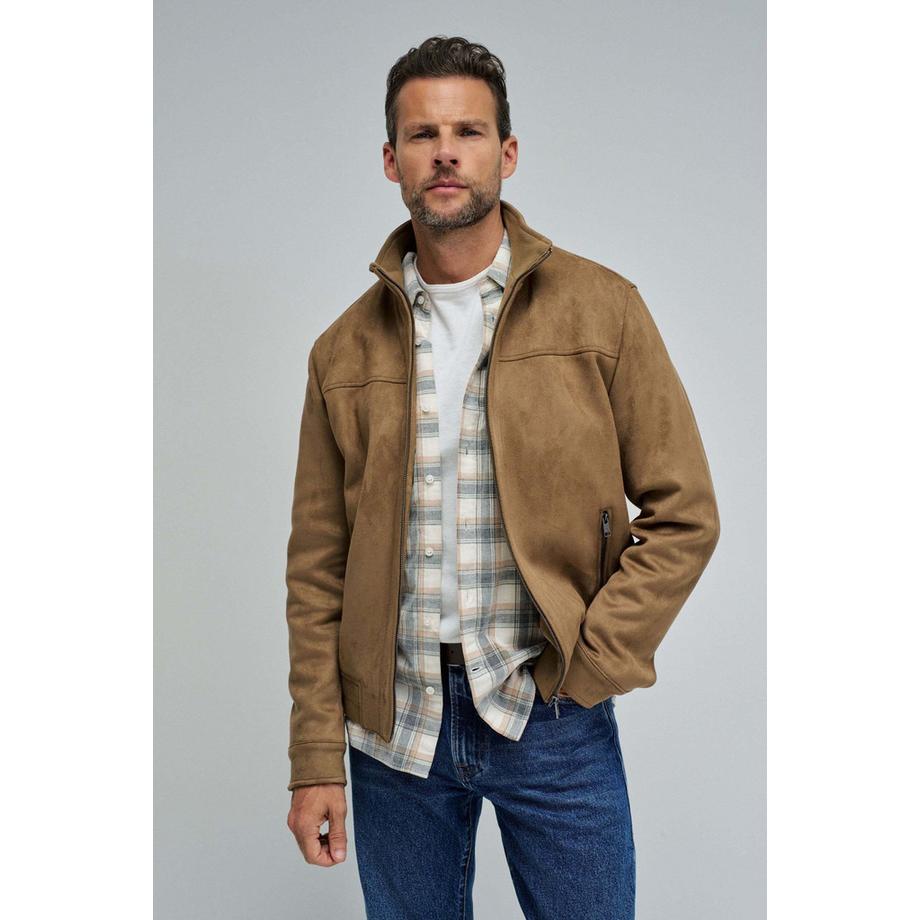 Veste en simili cuir Faux Suede