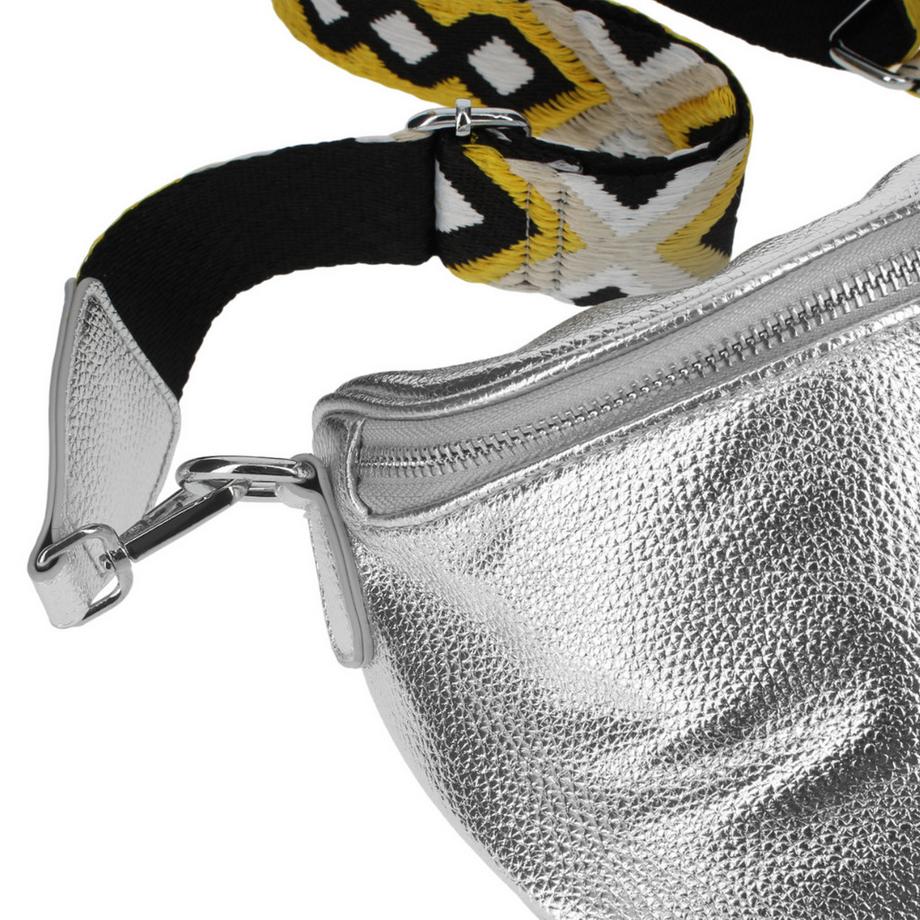 Gallantry Geometrische Metallic Gürteltasche  