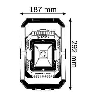 Bosch Professional  Projecteur de chantier sans fil GLI 18V- 2200 C 