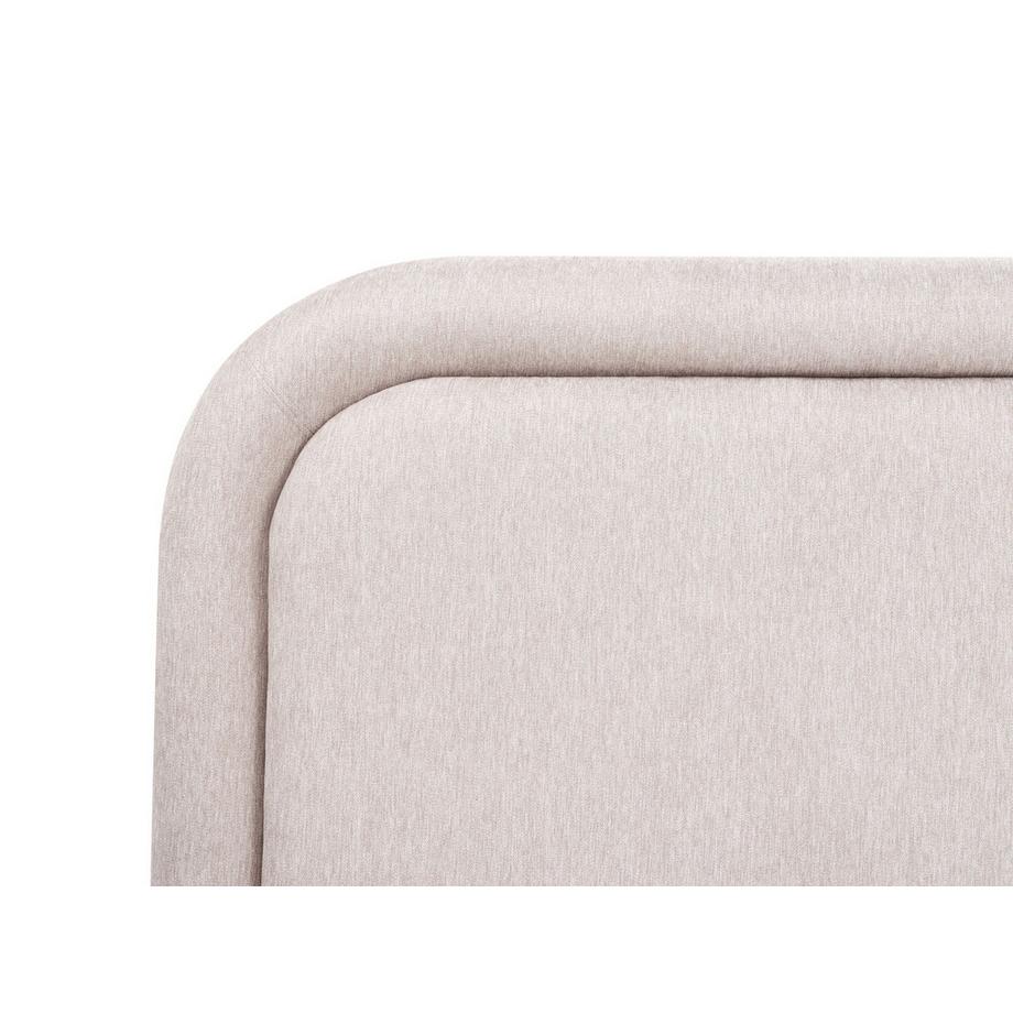 Beliani Letto en Lino sintetico Moderno LAVARDENS  