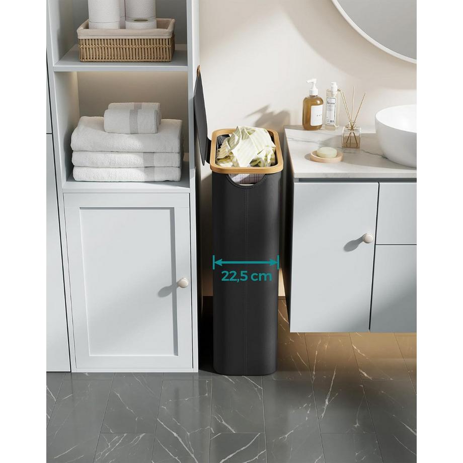 Songmics Wäschekorb Wäschesammler  