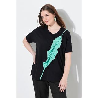 Ulla Popken T-shirt Oversize Girocollo Mezze Maniche  